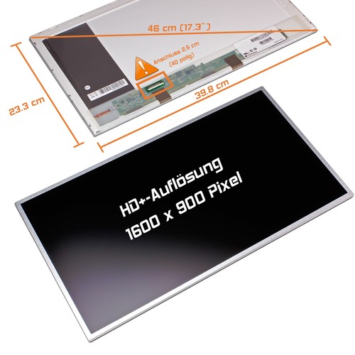 Led display matt - 17,3",