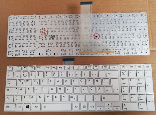 Tastatur toshiba satellite - toshiba,